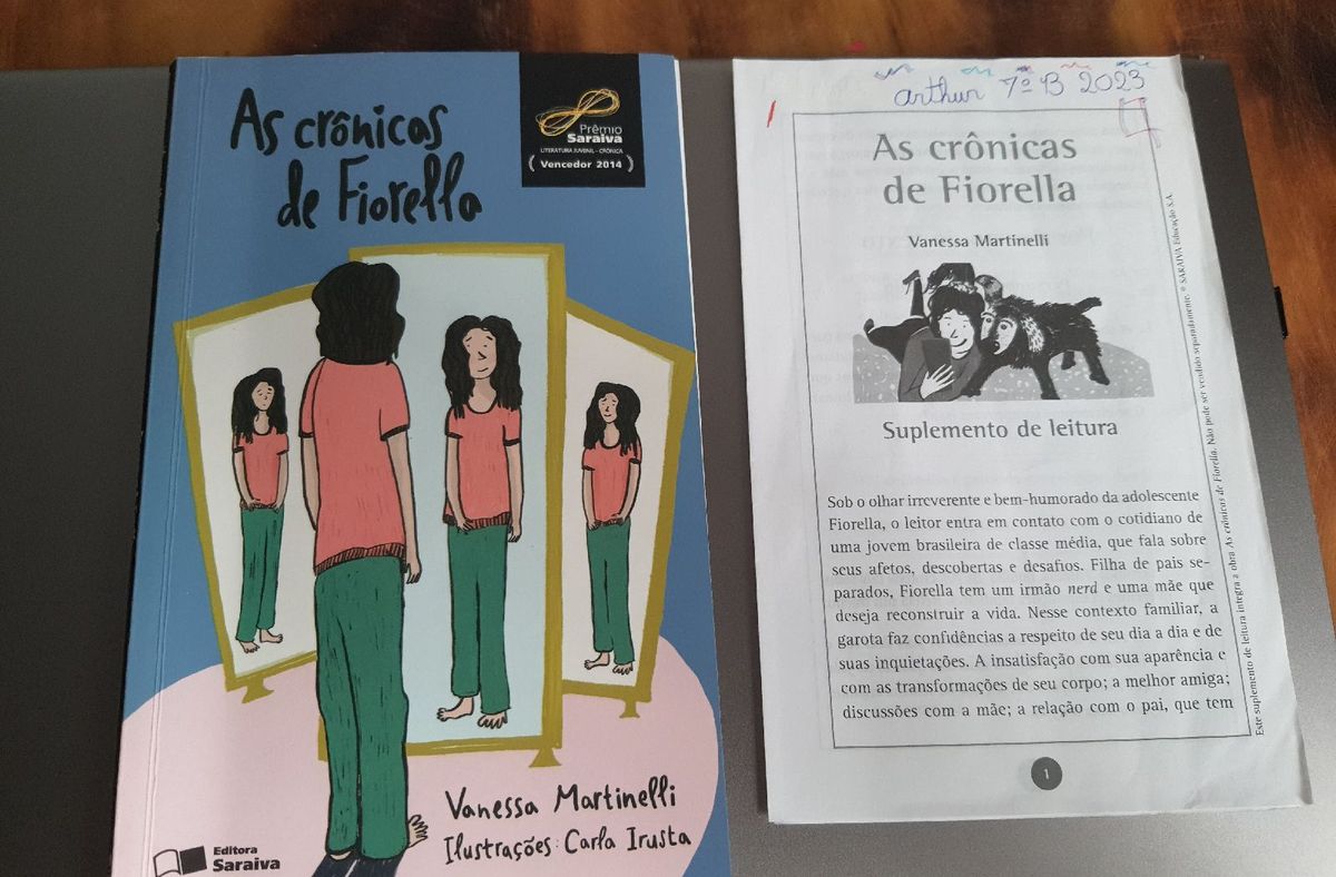 As Crônicas de Fiorella - Autora: Vanessa Martinelli -ilustrações Carla ...