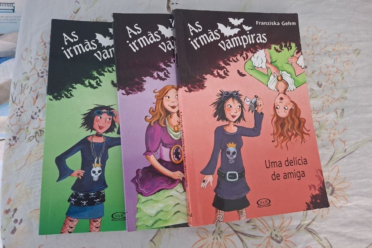 As Irmãs Vampiras Coletânea Volumes 1 2 e 3 | Livro Livro Nunca Usado ...