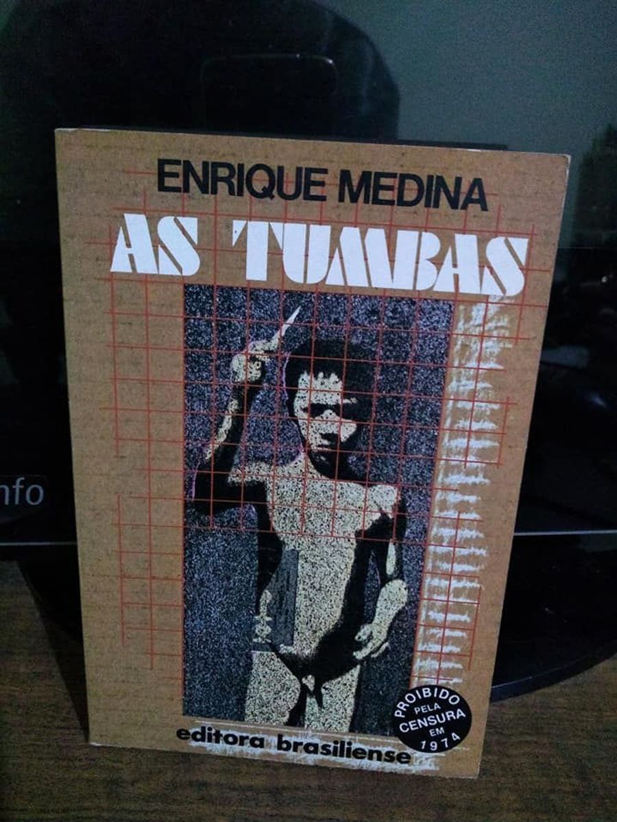 As Tumbas Enrique Medina 1974 Brasiliense Livro Editora