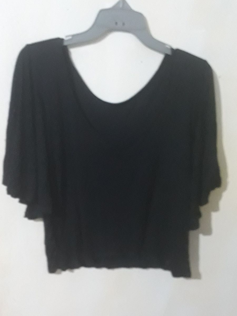 blusa asa de morcego
