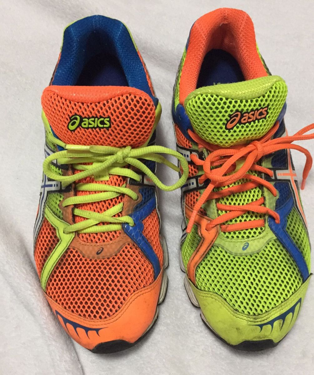 tenis asics gel colorido