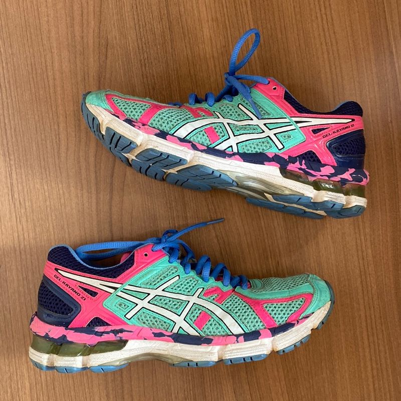 Asics Gel Kayano 21 T nis Feminino Asics Usado 90771135 enjoei