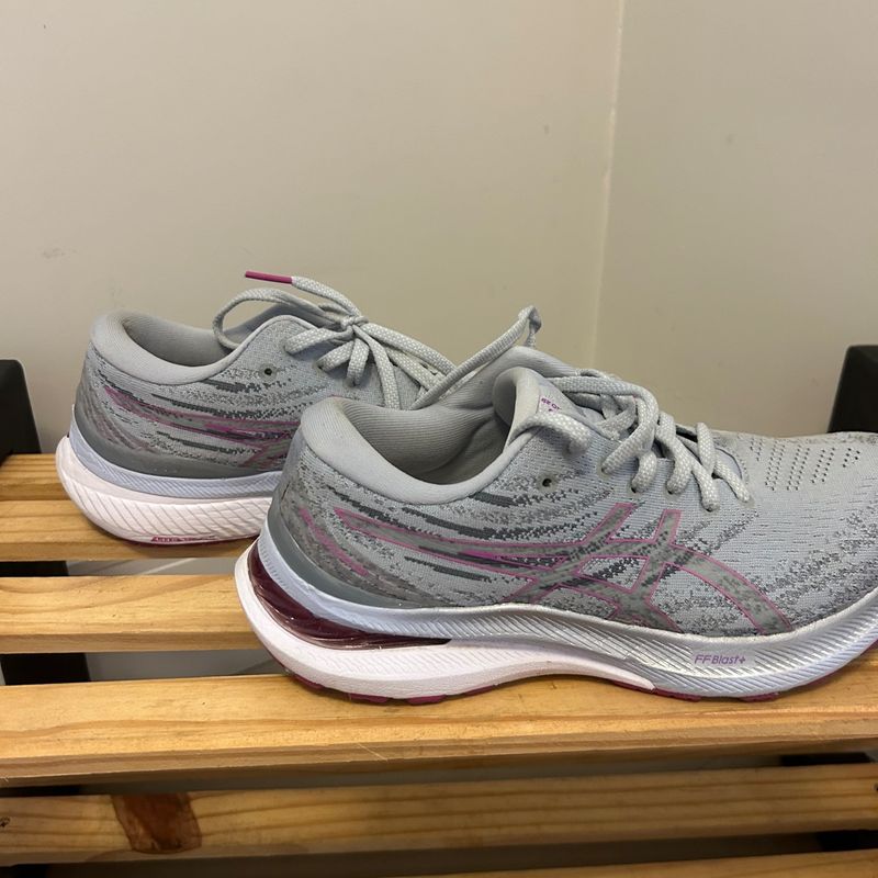 Asics Gel-Kayano 29 Feminino Cinza e Roxo Tênis Feminino Asics