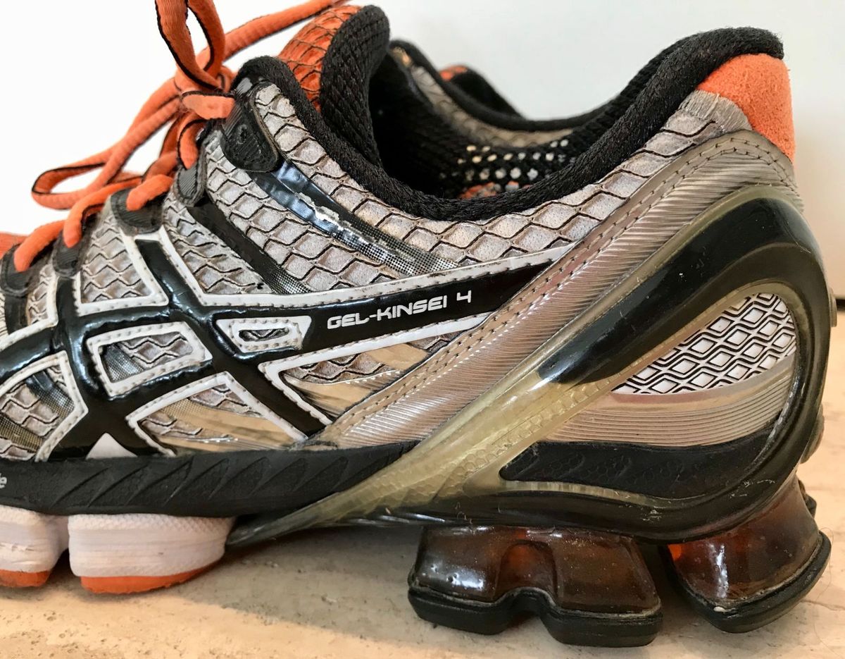 asics kinsei 4 laranja