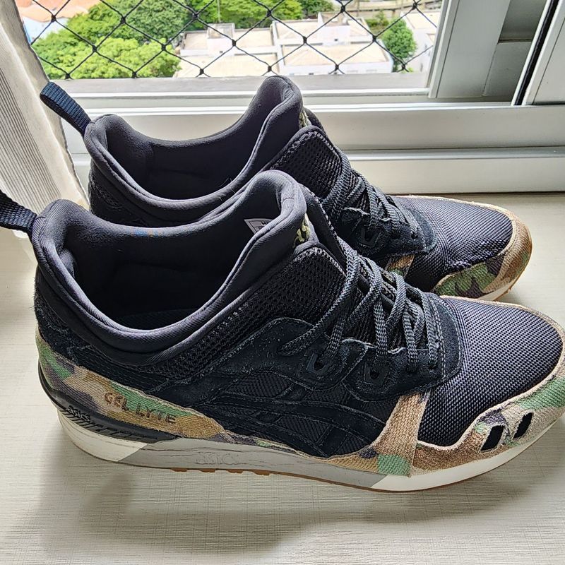 Tênis best sale asics camuflado