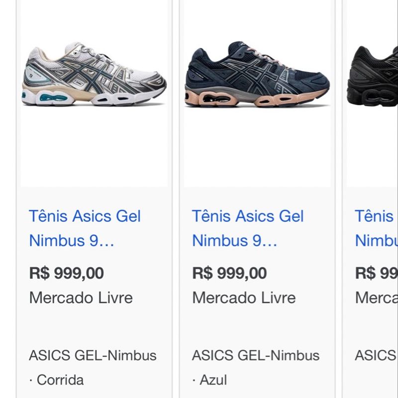 Mercado store livre asics