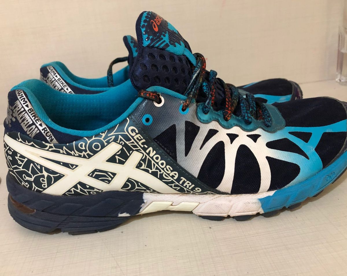 tênis asics gel noosa tri 9 masculino azul