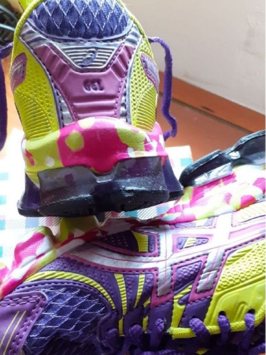 asics gel sendai feminino verde