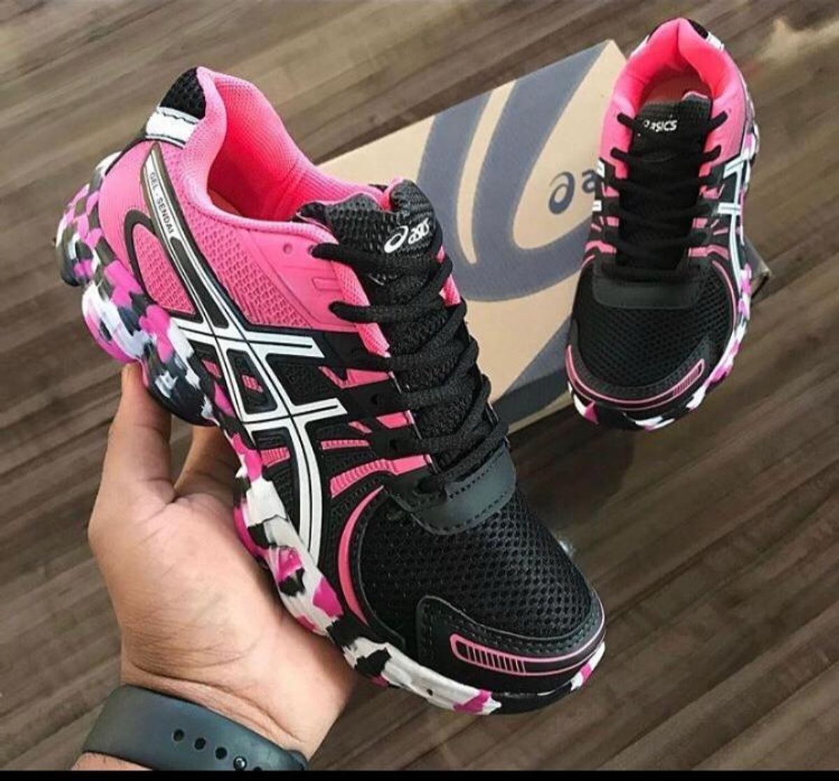 Asics | Rosa | 100% Confortável | Leve e Macio | Otimo Pro Dia-a-dia ...