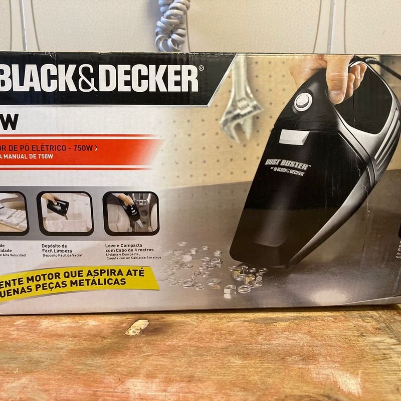 Aspirador de P Port til com Fio Black Decker 750w Dustbustter Item Info Eletro Black Amp Decker Usado 76352004 enjoei