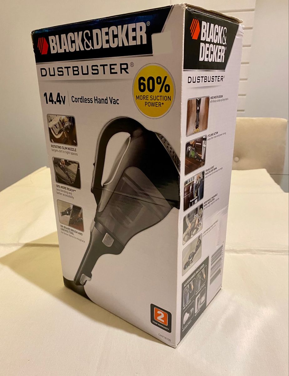 black & decker dustbuster 3.6 v
