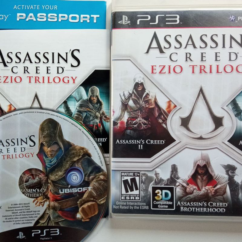 Assassins Creed The Ezio Collection Ps3: comprar mais barato no Submarino