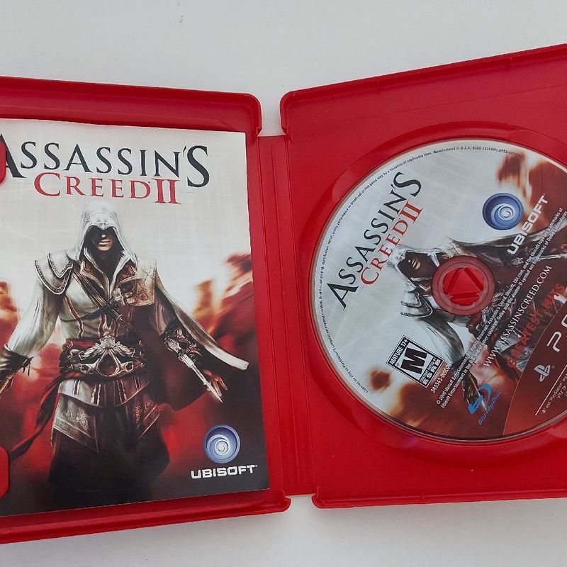 Assassins Creed 2 PS3 (AC II) (Com Detalhe) (Jogo Mídia Física