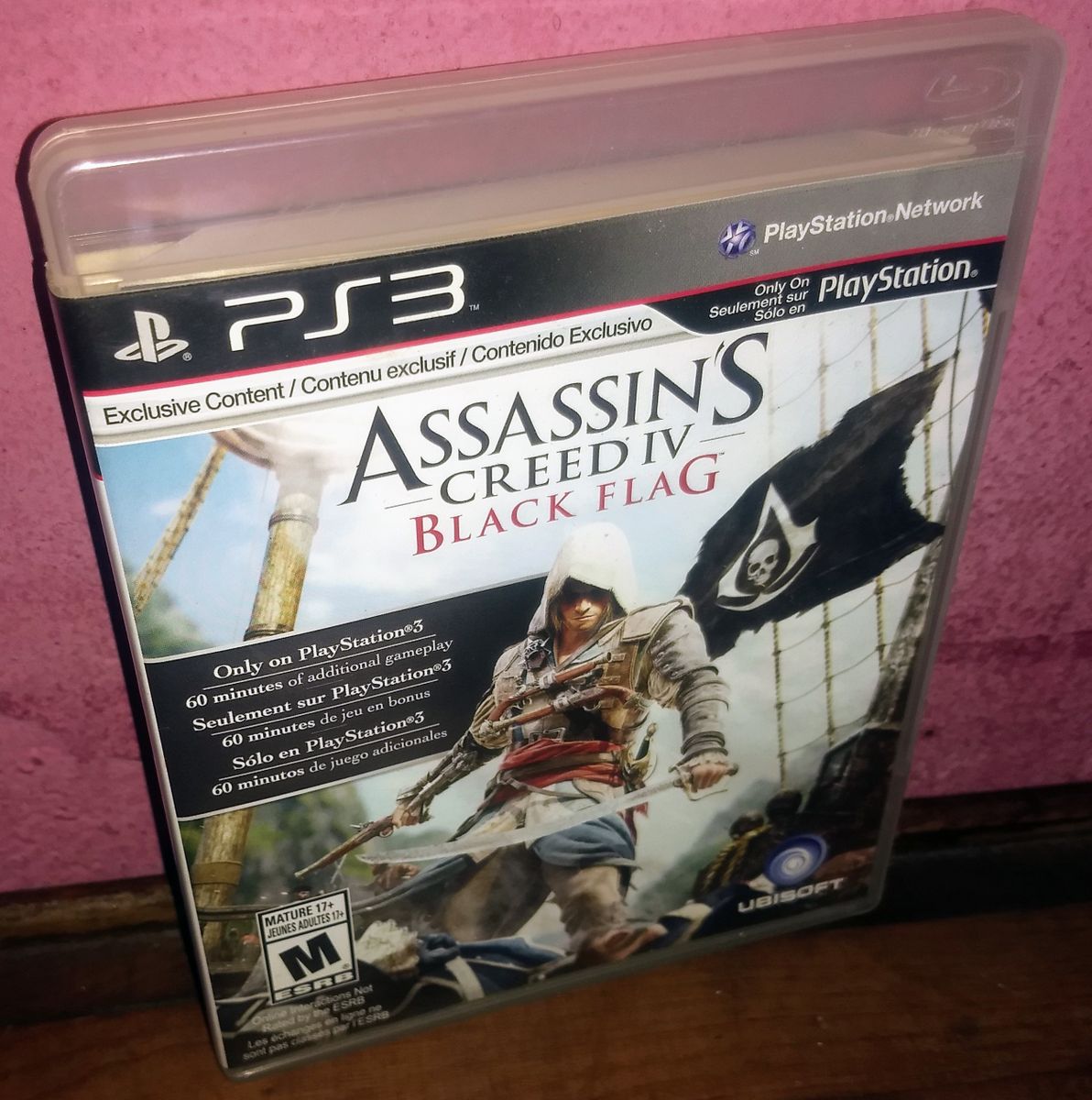 Mídia Física Assassin's Creed IV Black Flag Ps4 Original - GAMES