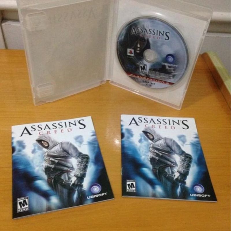 Jogo Assassins Creed 1 Playstation 3 Ps3 Mídia Física Original