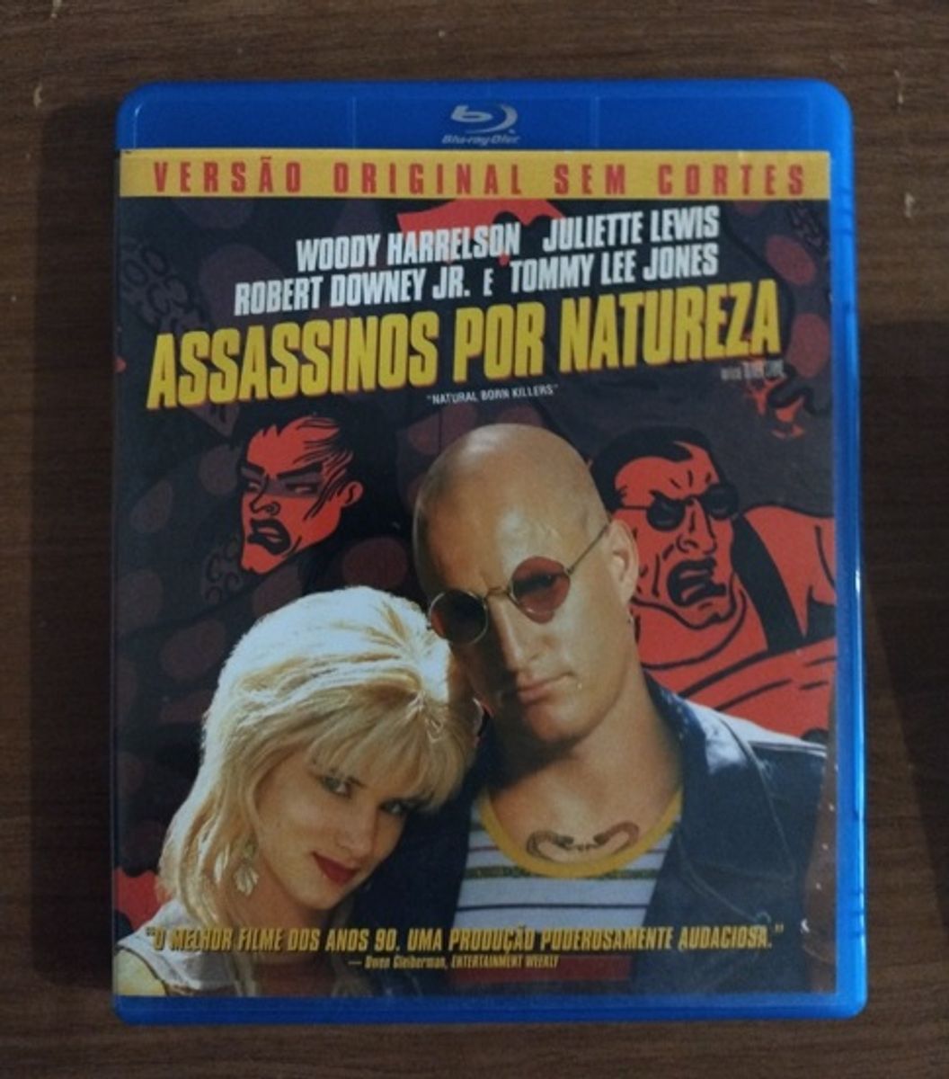 Blu-Ray * Assassinos por Natureza, Filme e Série Usado 71663091