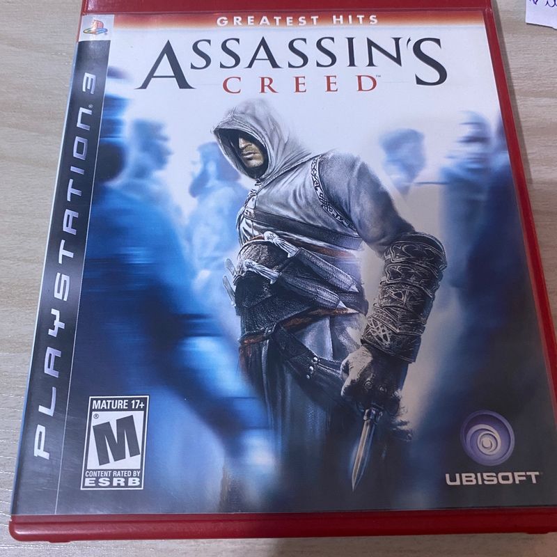 Jogo Assassins Creed 1 Playstation 3 Ps3 Mídia Física Original