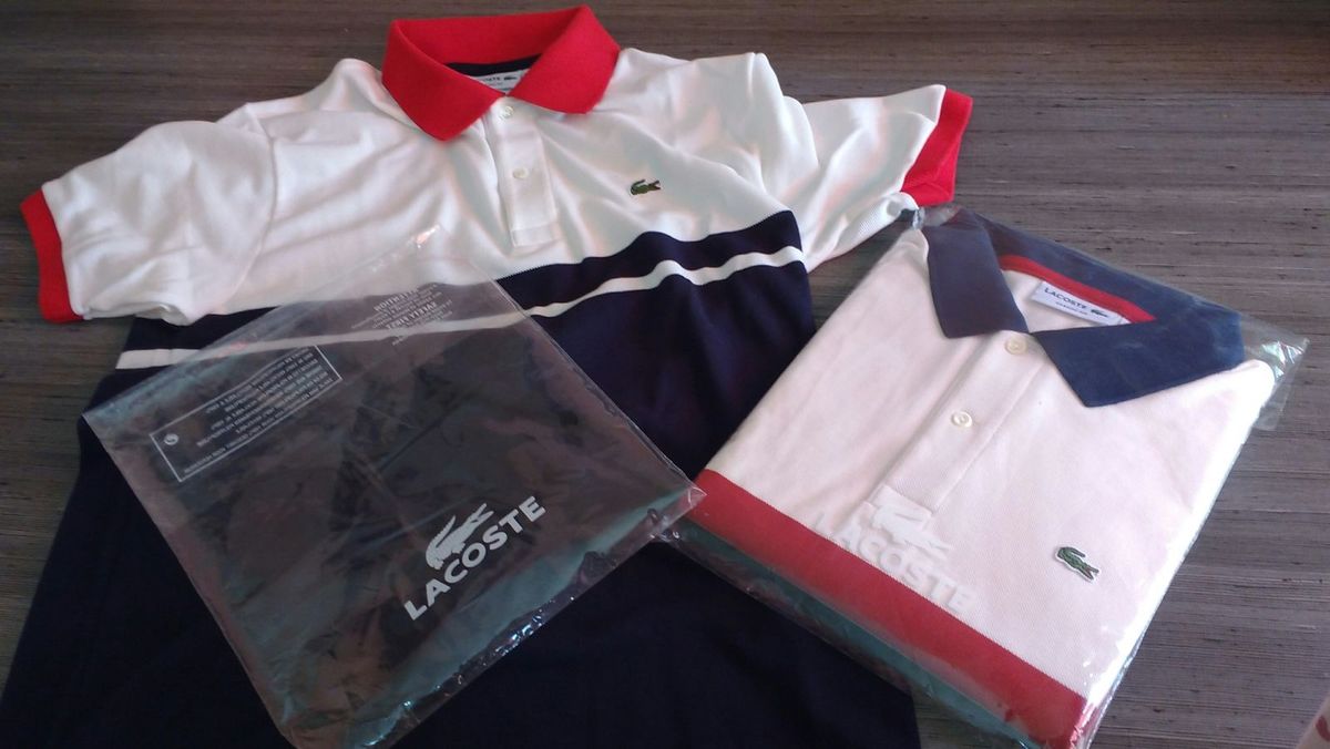 camisas lacoste atacado