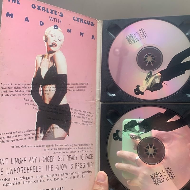 Atenção! Item Raro!! Madonna - Welcome To The Girlies Circus | Cd 