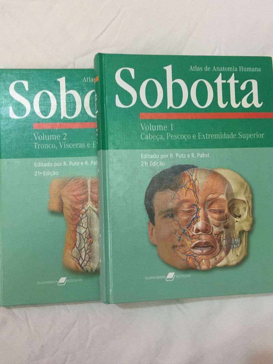 Atlas Anatomia Humana Sobotta 21ª Edição 2 Volumes | Livro Sobotta ...