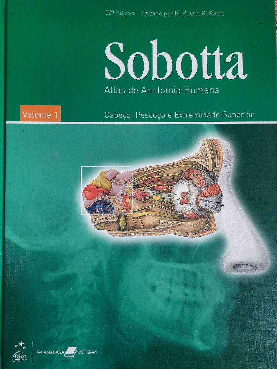 Atlas De Anatomia Cabe A E Pesco O Sobotta Livro Sobotta Nunca Usado