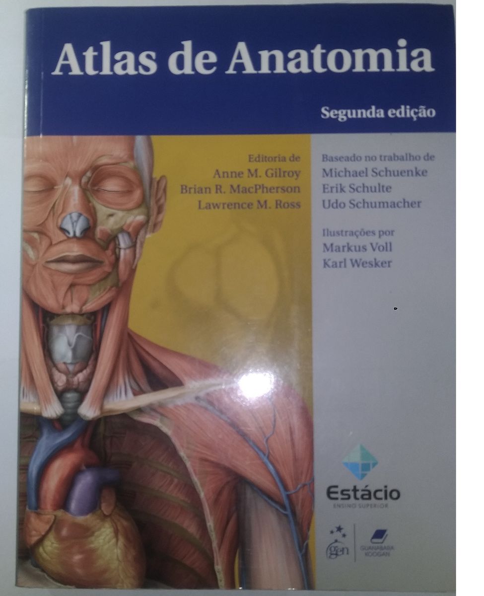 Atlas De Anatomia Humana Ed Guanabara Koogan Livro Guanabara Koogan Usado Enjoei