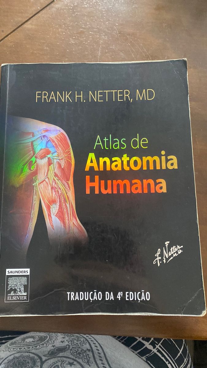 Atlas De Anatomia Humana - Frank H Netter, Md | Livro Saunders Elsevier ...