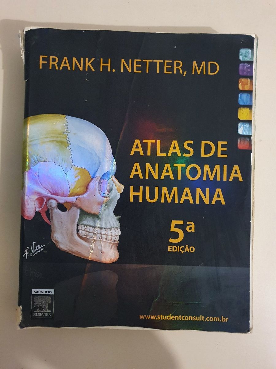 Atlas De Anatomia Humana Netter | Livro Elsevier Usado 78425486 | Enjoei