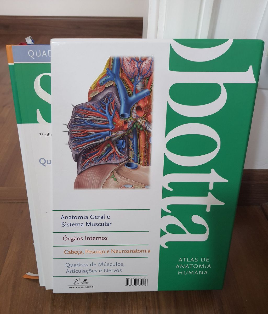 Atlas De Anatomia Humana Sobotta | Livro Sobotta Nunca Usado 61281983 ...