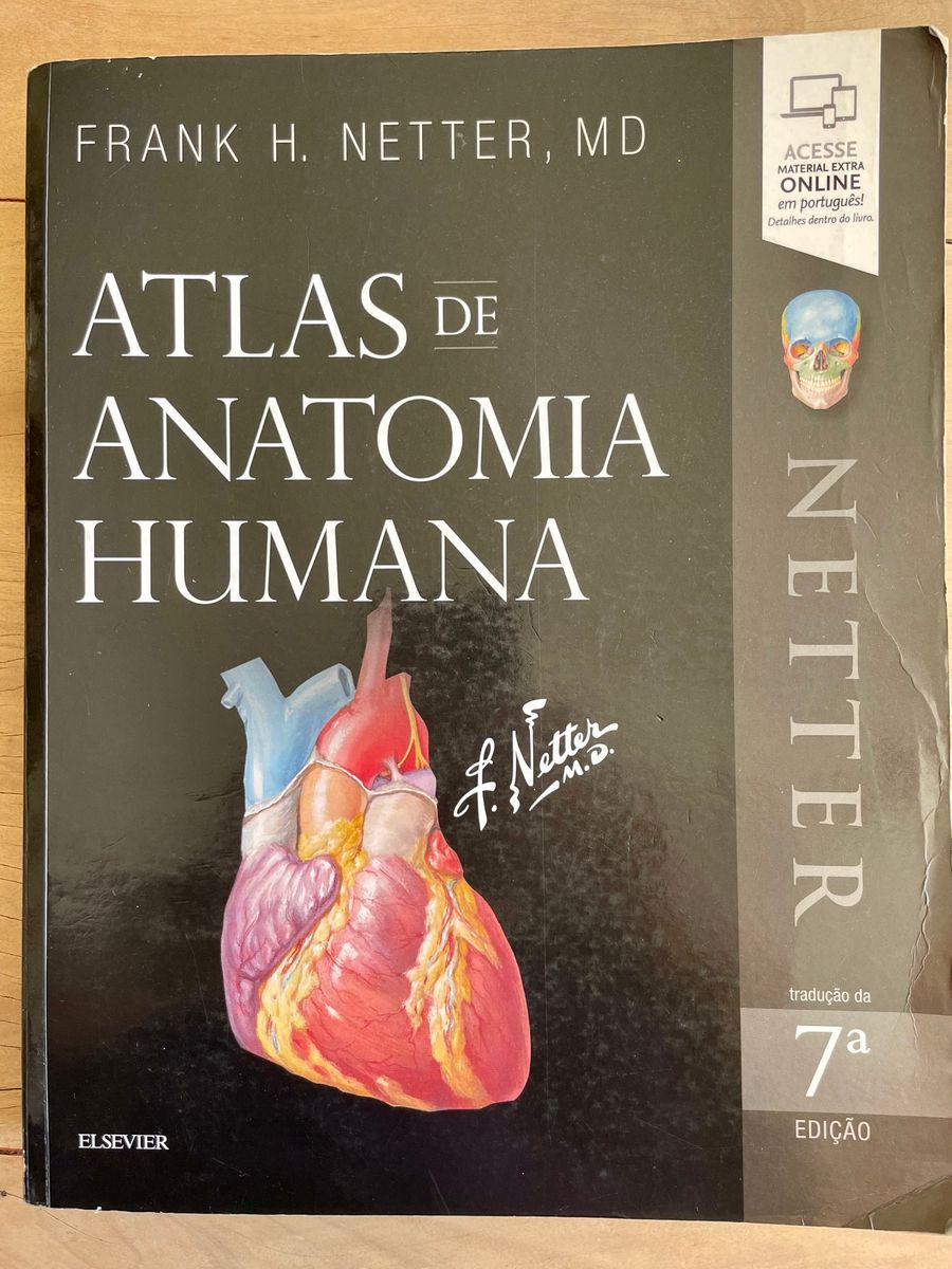 Atlas De Anatomia Humana | Livro Editora Elsevier Usado 84879231 | Enjoei