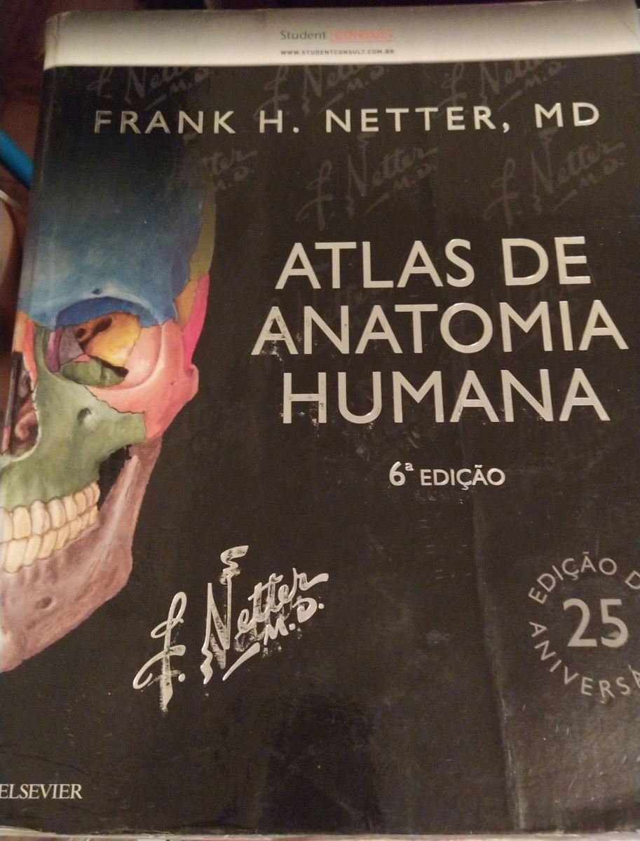 Atlas De Anatomia Netter 6° Edição | Livro Usado 75943976 | Enjoei