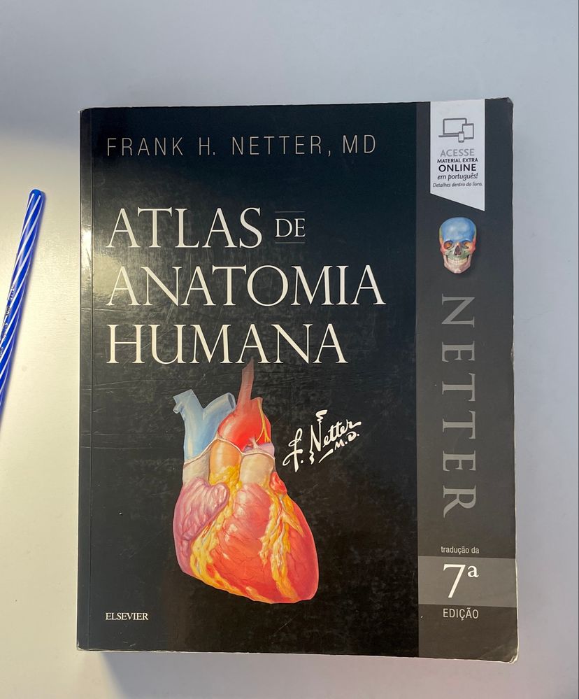 Atlas de Anatomia Netter 7 Edição | Livro Netter Usado 129863294 | enjoei