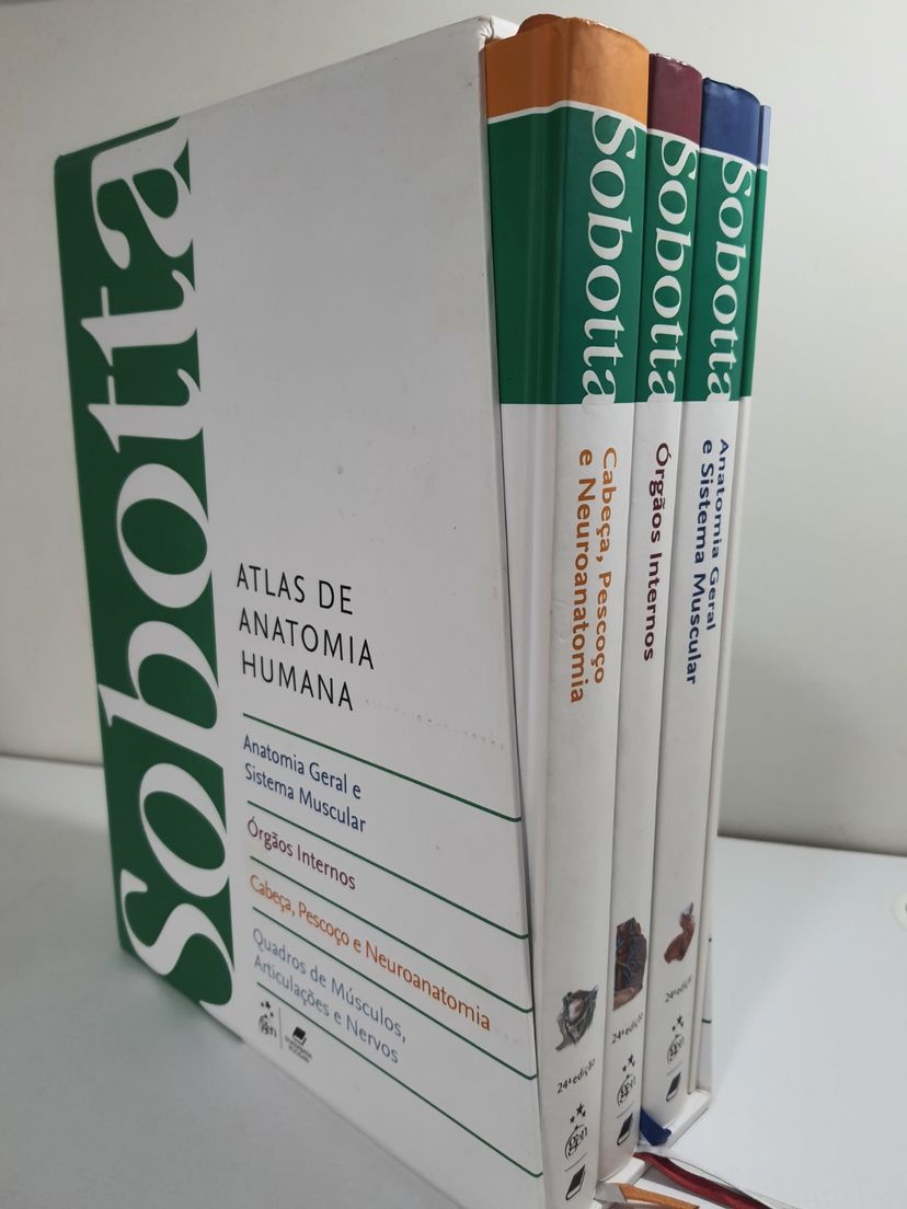 Atlas De Anatomia Sobotta | Livro Sobotta Usado 82086315 | Enjoei