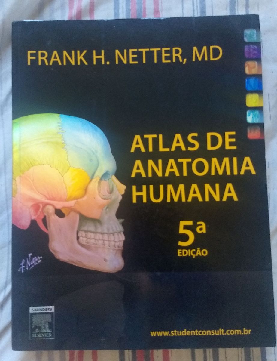 Atlas De Anatomia | Livro Editora Elsevier Usado 32135787 | Enjoei