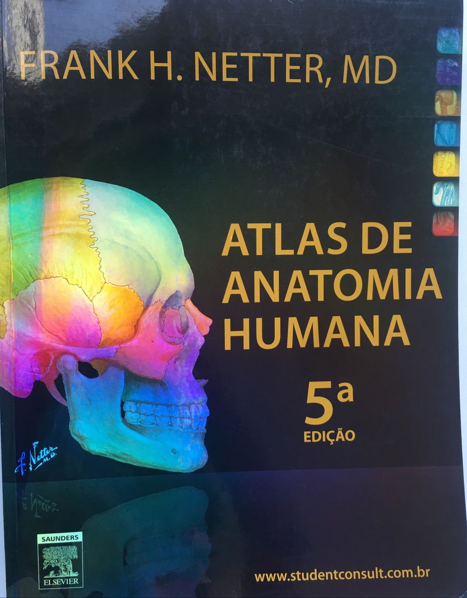 Atlas De Anatomia | Livro Netter Usado 47023547 | Enjoei