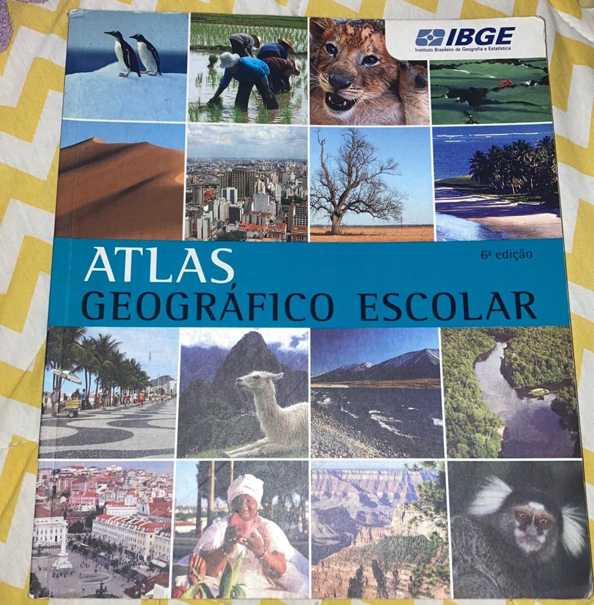 Atlas Geogr Fico Escolar Livro Atlas Nunca Usado Enjoei