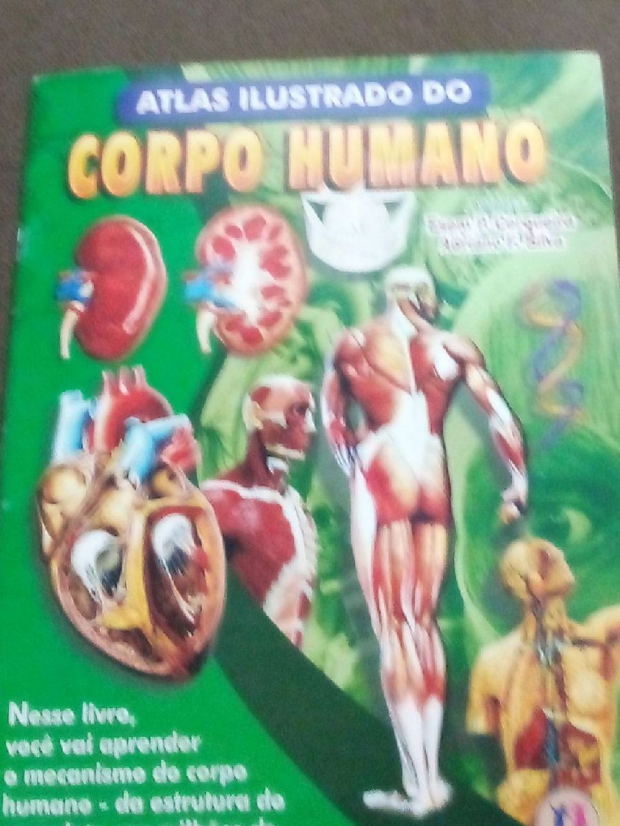 Atlas Ilustrado Do Corpo Humano Com Megaposter Editor