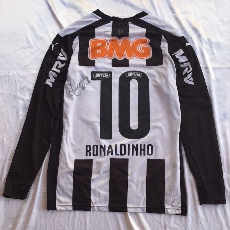 Camisa Atlético Mineiro – Autografada pelo Ronaldinho Gaúcho