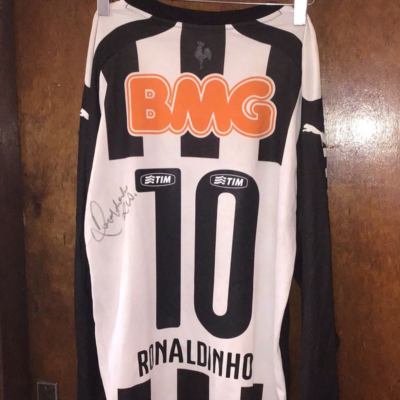 Camisa Atlético Mineiro – Autografada pelo Ronaldinho Gaúcho