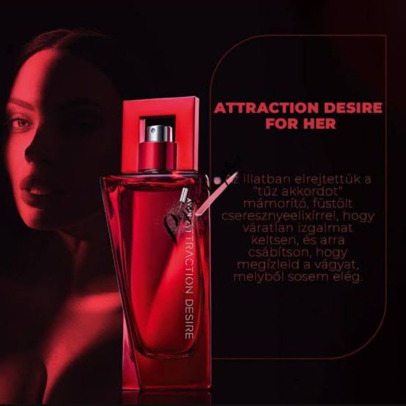 Perfume Feminino Avon - Attraction Desire