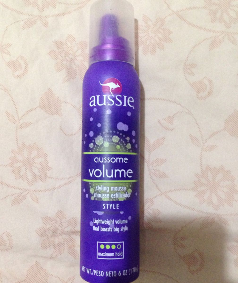 Aussie Aussome Volume Mousse Novo Produto P Cabelos Feminino Aussie Nunca Usado 17318135 Enjoei