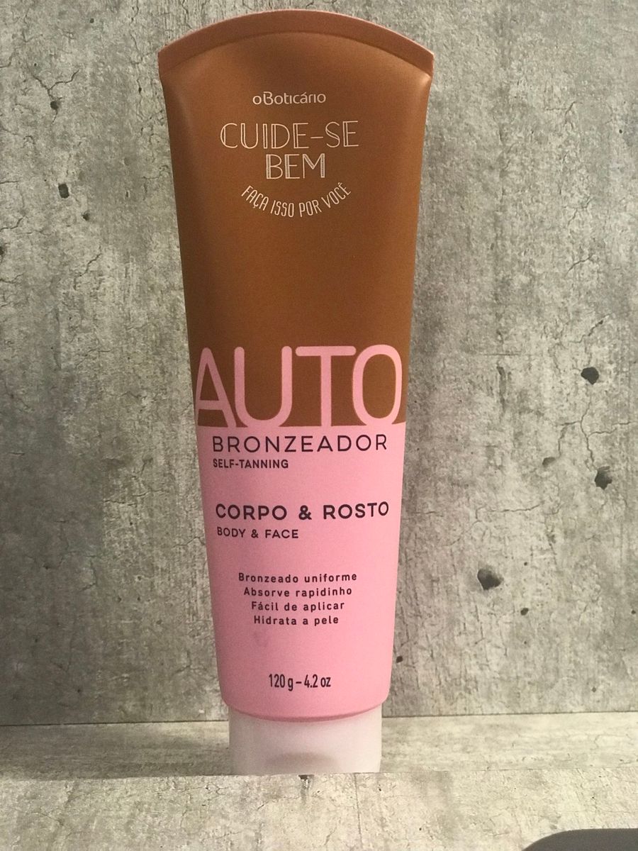 Auto Bronzeador Boticário | Produto Feminino O Boticario Nunca Usado ...