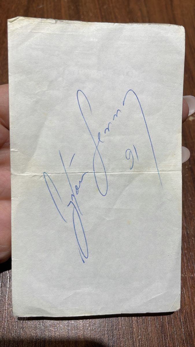 AUTOGRAPHE ORIGINAL AYRTON SENNA McLaren Honda - Signé Années 90 - Sport Automobile F1 - Pièce De Collection