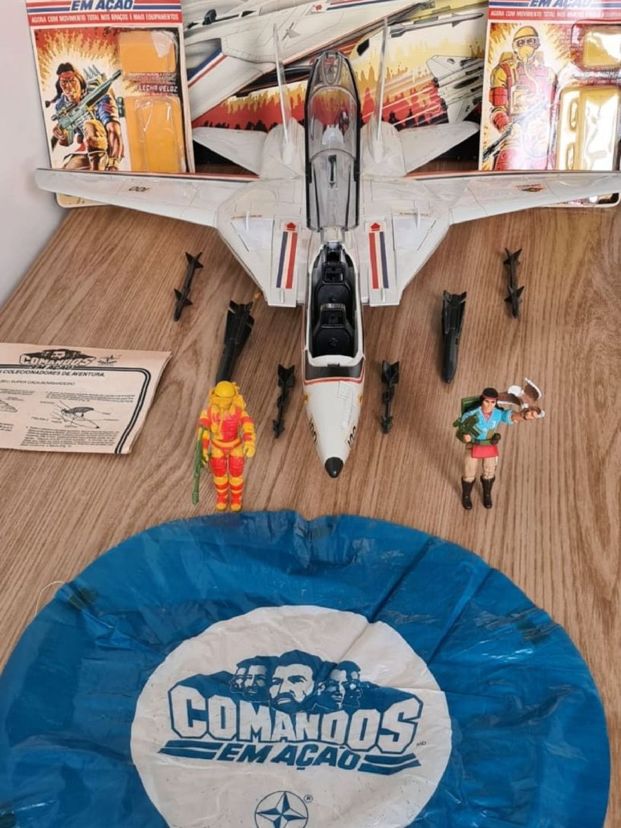 Avião Bombardeiro Comandos em Ação | Brinquedo Estrela Usado 69495531 ...