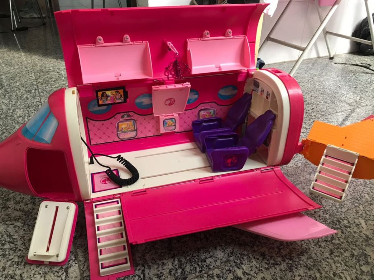 Avião da Barbie | Brinquedo Barbie Usado 79916000 | enjoei
