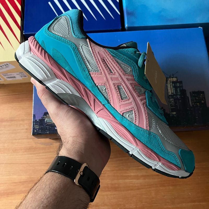 Awake Ny X Asics Gel Nyc Teal Pink 42.5 | Asics Nunca Usado