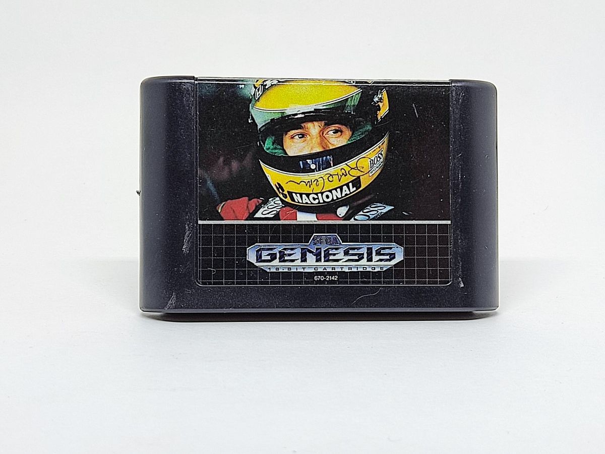 Ayrton Senna Original Super Monaco Gp 2 / Mega Drive / Original | Jogo