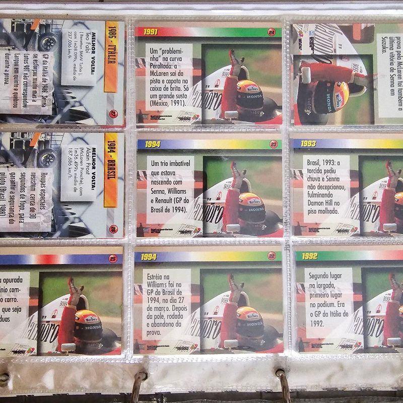 Ayrton Senna: Perfil de Um Herói. Cards Que Narram a Trajetória de