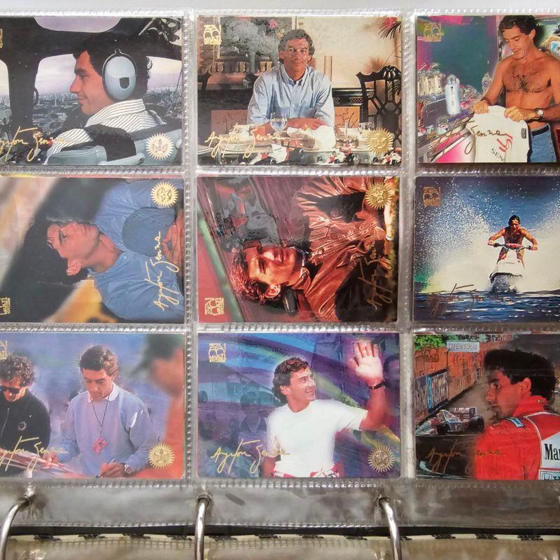 Ayrton Senna: Perfil de Um Herói. Cards Que Narram a Trajetória de