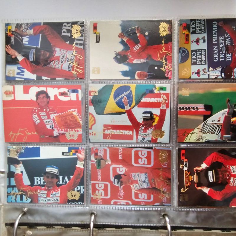 Ayrton Senna: Perfil de Um Herói. Cards Que Narram a Trajetória de